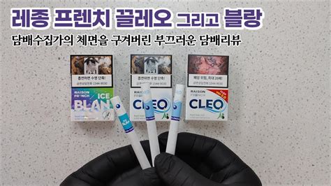 레종프렌치끌레오 kt g 냄새저감, 신상 담배 솔직 리뷰